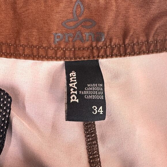 Prana Men's Striped Swim Board Shorts Size 34 - Picture 3 of 7